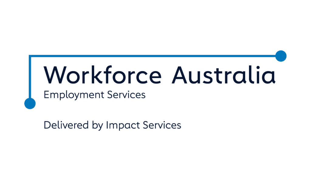 Workforce Australia Delivered by Impact Services Logo